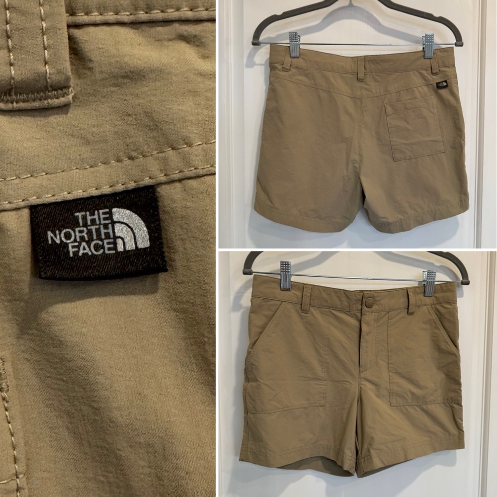 The North Face khaki outdoor everyday short in size 14-16 girls